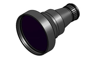 400mm f/2.0 Manual Focus MWIR Thermal Camera Lenses for Cooled Detetor